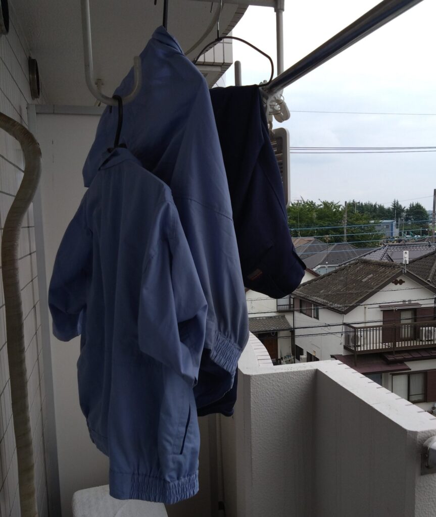 自宅のベランダからの写真
