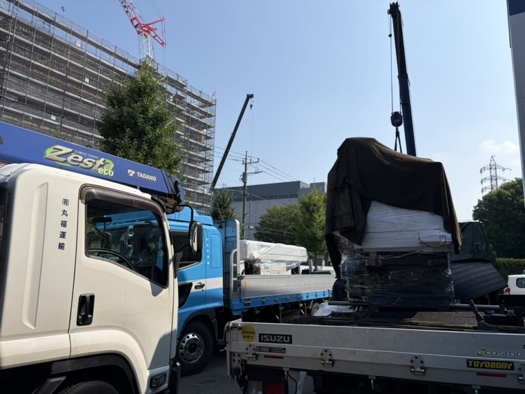 機械の搬入,L20E-3M12B